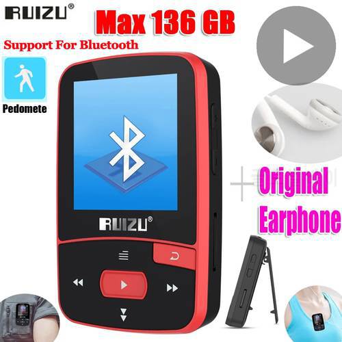Mr Mp 3 Mp 4 Mp4 And Mp3 Player For Running Sport Radio FM With Bluetooth Txt Mini Music Video Portable Audio Hifi Hi-fi Lecteur
