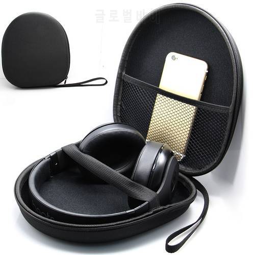 Hard Headphone Carrying Case Storage Bag Pouch Protective Travel Bag for Sony MDR-100AP XB950B1/N1 COWIN E7 Grado SR80