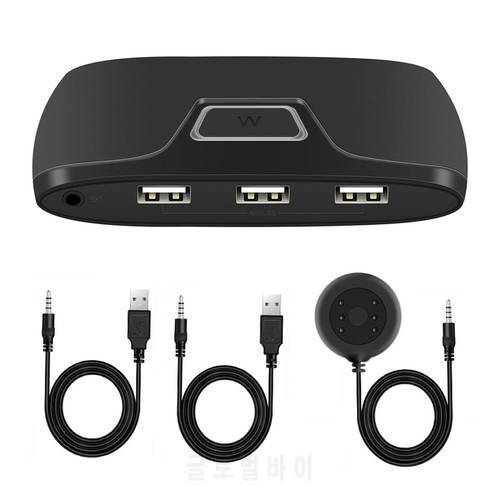 HDMI KVM Switch 2 In 1 Out 2-Port HDMI Switcher Selector Adapter USB Keyboard And Mouse Printer Sharing Shipping Hot