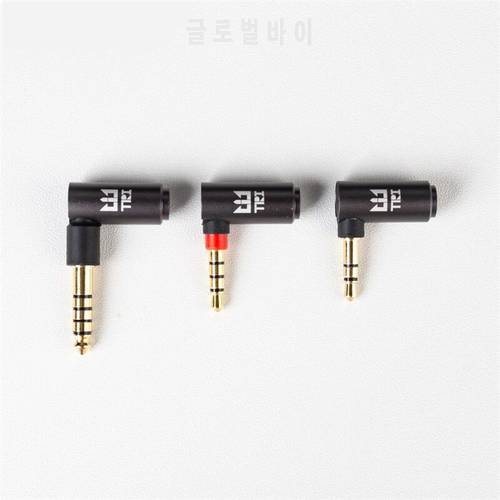 TRI Audio Adapter HIFI Earphone Earbuds Adapter OCC Copper Internal With Gold-plated Plug Balance and Stereo Headphone Connector