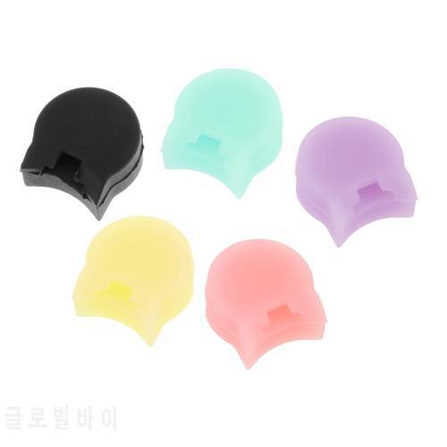5pcs Silicone Clarinet Thumb Rest Finger Holder Mouthpiece Cushion for Clarinet Oboe Woodwind Accessories