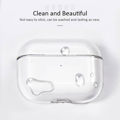Charging Cover Bag 2021 New Transparent Wireless Earphone For Apple AirPods Pro Cases Hard PC Bluetooth-compatible Headset Box