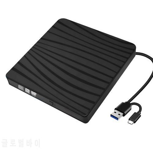 Laptop Player Tray External Drive USB 3.0 Slim External DVD RW CD Writer Drive Burner Reader Player Optical Drives
