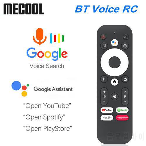 Original Mecool BT Voice Remote Control Replacement for KM7 Google Certified Voice Android TV Box