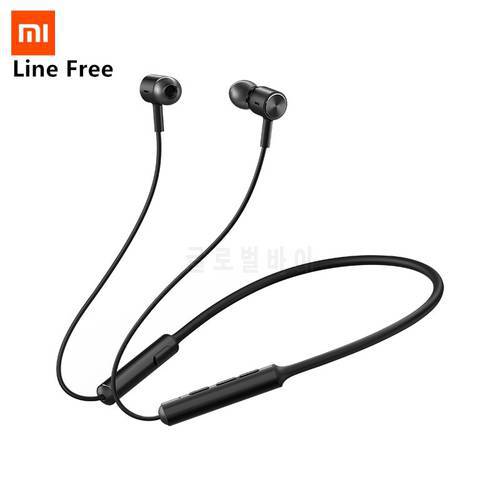 Xiaomi Bluetooth-compatible Wireless Earphones Line Free IPX5 with Qualcomm aptX Sport Headphone 9Hours For iPhone Samsung