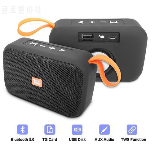 TG506 Speakers Portable Mini Speaker Wireless HIFI Speaker Soundbar Outdoor Loudspeaker Support TF Card FM Aux vs TG182