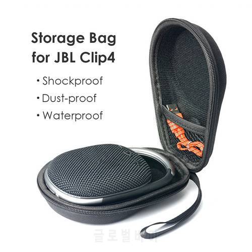 EVA Hard Storage Bag Carrying Case Custom Speaker Protective Cover Protective Case For JBL Clip 4 Wireless Speaker
