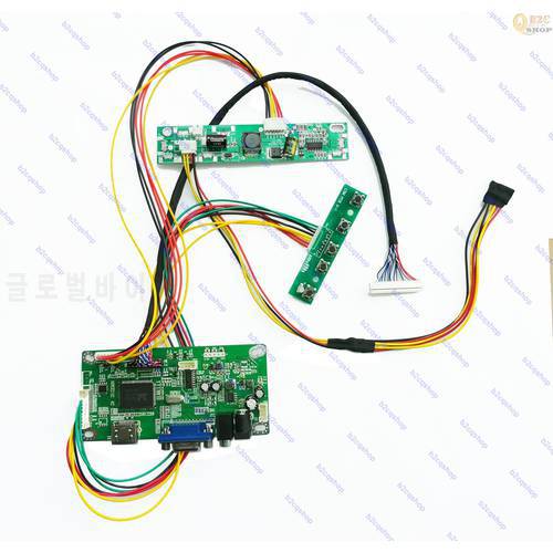 EDP Converter LCD controller Board Driver kit for LM240WU6(SD)(A1) SDA1 1920X1200 Monitor HDMI-compatible+VGA+Audio