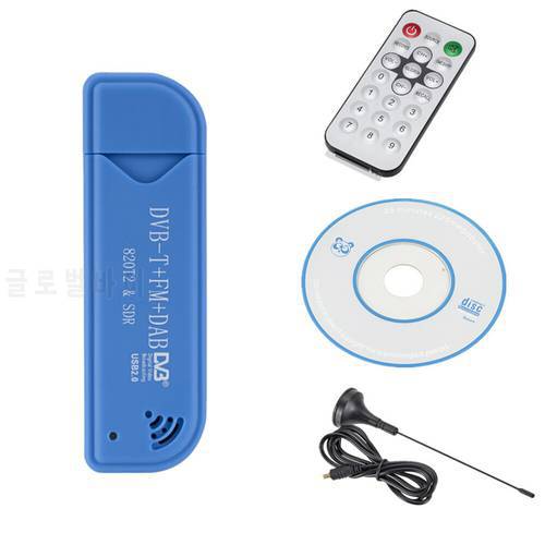 FC0012 Digital USB 2.0 TV Stick Mini Portable TV stick DVB-T + DAB + FM RTL2832U Support SDR Tuner Receiver TV accessories