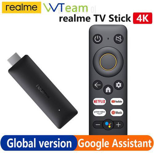 realme TV Stick Global Version ARM Cortex A35 HDMI-Compatible 2.1 Smart Google TV Stick Assistant