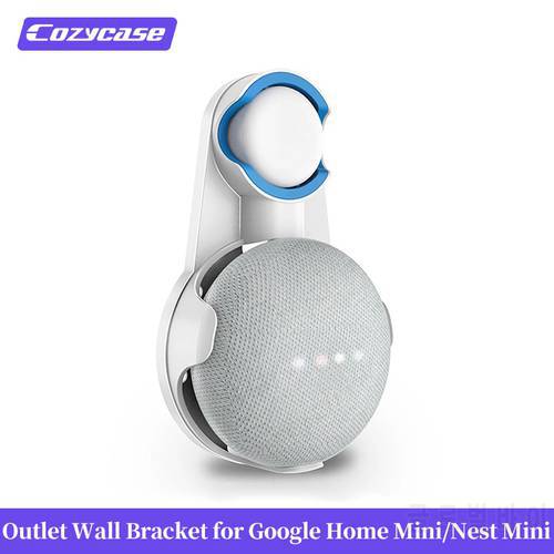 Cozycase Cord Bracket Holder For Google Home Mini/Nest Mini Smart Voice Assistant Plug Management Kitchen Bedroom Audio Stand
