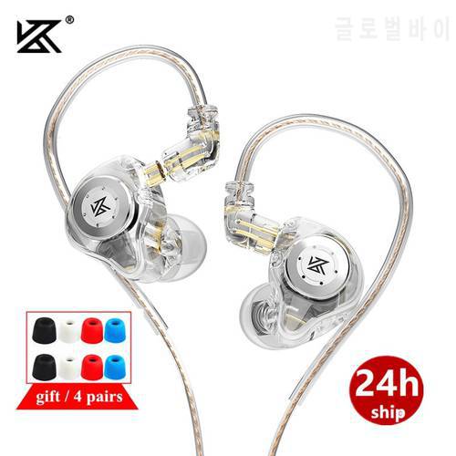 KZ EDX PRO In Ear Earphones Dynamic Earphones HIFI Music Sport Earbuds Sport Noise Cancelling Headset KZ EDX PRO DQ6 ZS10PRO MT1