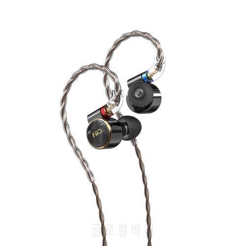 NEW FiiO FD3/FD3 Pro 1DD In-Ear Earphones 12mm DLC wired Hi-Res Detachable MMCX high-purity monocrystalline copper without mic