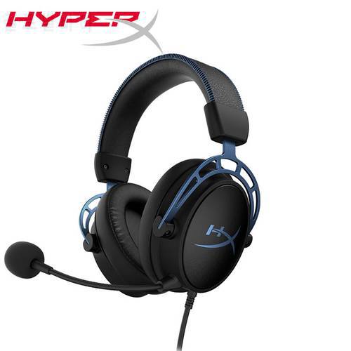Kingston HyperX Gaming Headset Wired Cloud Alpha S 7.1 Surround Sound Cloud Core+ 7.1 Plus Headphones for Mobile Device