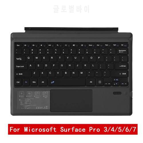 For Microsoft Surface Pro 3 4 5 6 7 Wireless Bluetooth-compatible 3.0 Tablet Keyboard Ultra-Slim4.0mm Tablet PC Laptop Keyboard