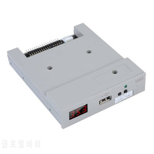 SFR1M44-FU Floppy Drive 3.5in 1.44MB USB 33Pin Floppy Drive Emulator for Embroidery Machine Plug and Play