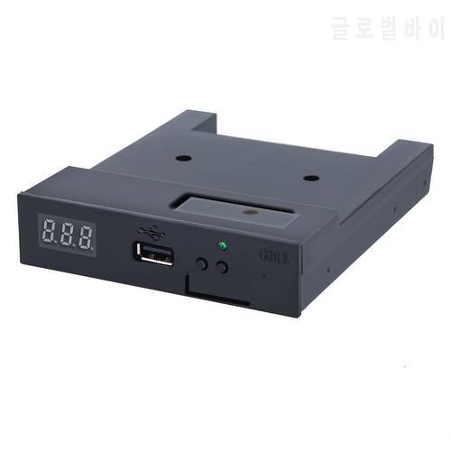 SFR1M44-U100K Normal Version 3.5 Inch 1.44MB USB SSD FLOPPY DRIVE EMULATOR GOTEK Black