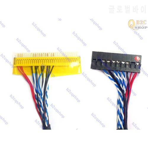 Fix 30P D6 LVDS Cable 1Ch 6 Bit for LCD Panel/Screen/Display PC Laptop Repair