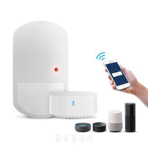 BroadLink PIR Wi-Fi Smart Motion Sensor with Hub for Alexa, Google Home, IFTTT