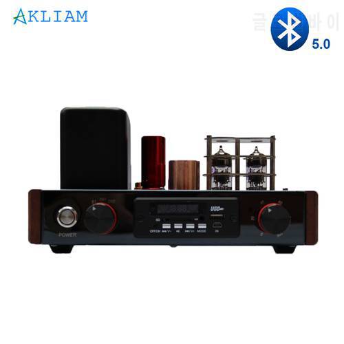 AkLIAM Pure Class A 6H3N Tube Preamp Classic HiFi Fever Line Pre Amplifier Refer to Matisse with Bluetooth 5.0 Remote Control
