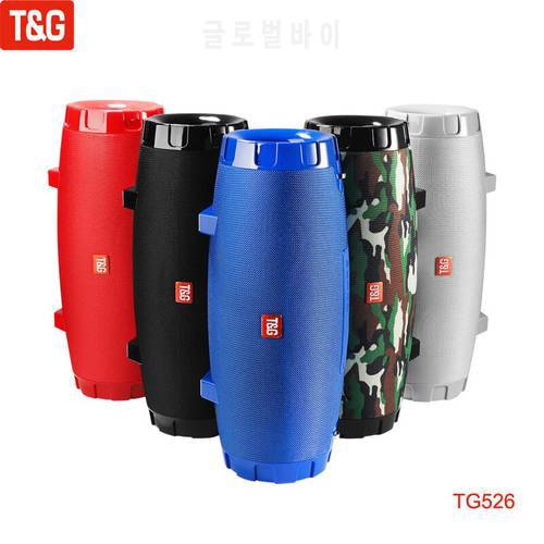 T&G TG526 Big Portable Speaker High Power Bluetooth Speakers Column Wireless Loud Volume Bass Subwoofer Waterproof Loudspeaker
