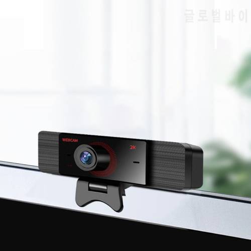 High-D 1080P Webcam 2K Computer PC USB Desktop Web Camera for Live Broadcast Video Calling Conference Work Camera Web