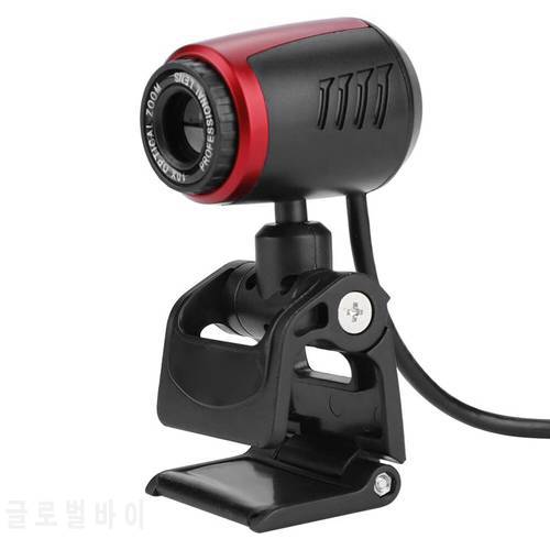 USB 2.0 Web Camera for Live Streaming Video Conference HD Webcam with MIC