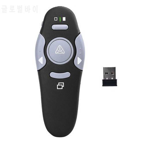 USB Wireless Presenter Powerpoint Clicker Presentation Remote Control Pen A Remote Presentation Pen for Projector PPT Slides