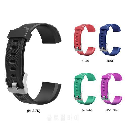 For ID115 Plus Wrist Band Replacement Silicone Color Strap Smart Watch Bracelet Accessories for ID115 Plus Colorful Strap