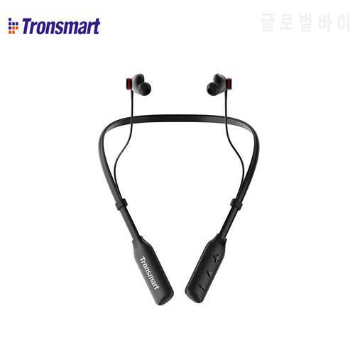 Original Tronsmart S2 Plus Bluetooth 5.0 Neckband Earphones Wireless Headset Voice Control Deep Bass 24H Play