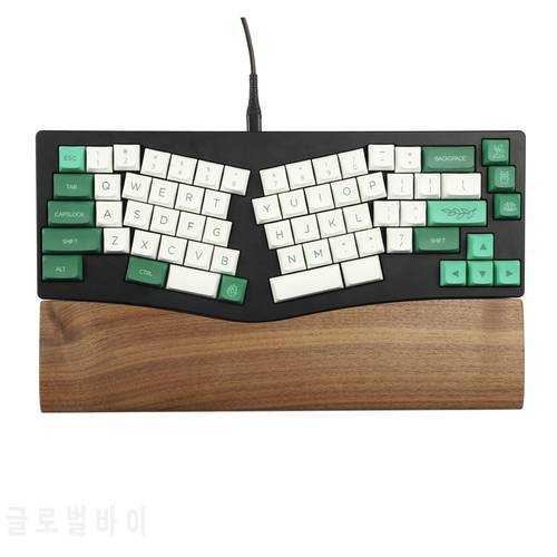 Wooden Wrist Rest Solid Wood Walnut For Wings Split Keyboard
