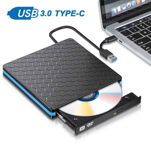 S SKYEE USB3.0 External Optical Drive CD DVD Burner 2K 3K DVD-RW Player Rewriter Data Transfer for PC Laptop Computer