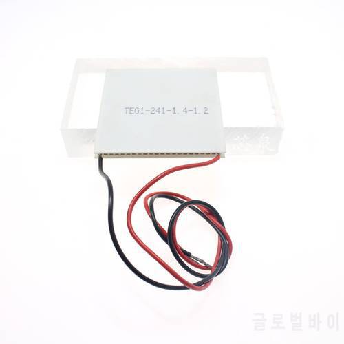 Thermogenerator TEG1-241-1.4-1.2 55*55MM high-power efficiency hot surface temperature resistance 200C Power generating Module