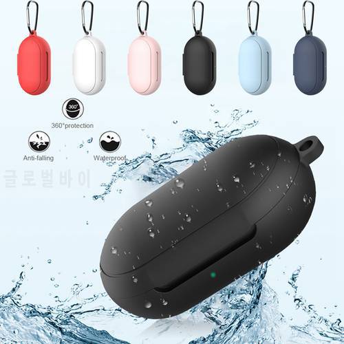 New Fashion Soft Silicone Full Protective Cover Case For Samsung Galaxy Buds Earphone Storage Case With Anti-loss Hook Tools