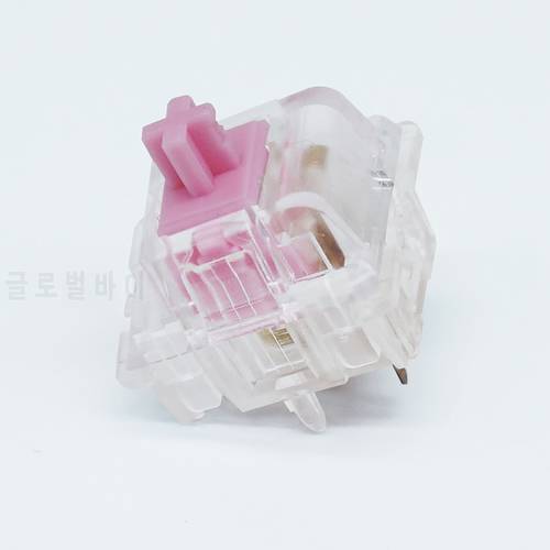 Everglide V2 Linear Switches Sakura Pink Coral Red Amber Orange