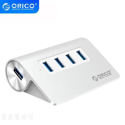 ORICO USB 3.0 HUB New Mac Design Mini High Quality High Speed Aluminum 4 Port USB HUB Splitter With Data Cable(M3H4)