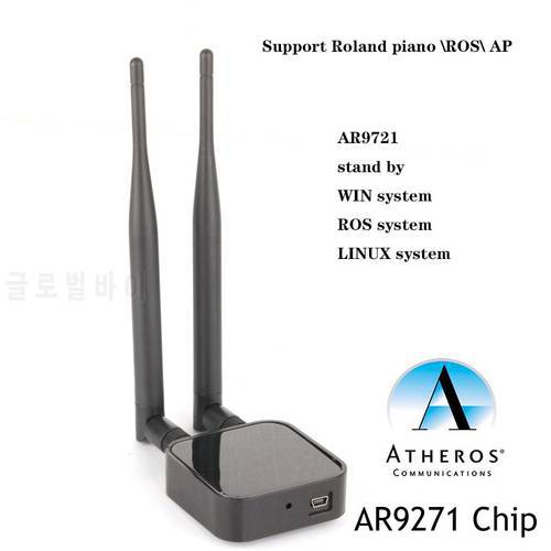 Atheros AR9271 Chipset 150Mbps Wireless USB WiFi Adapter 802.11n Network Card With 2 Antenna For Windows/Kali LinuxSystem