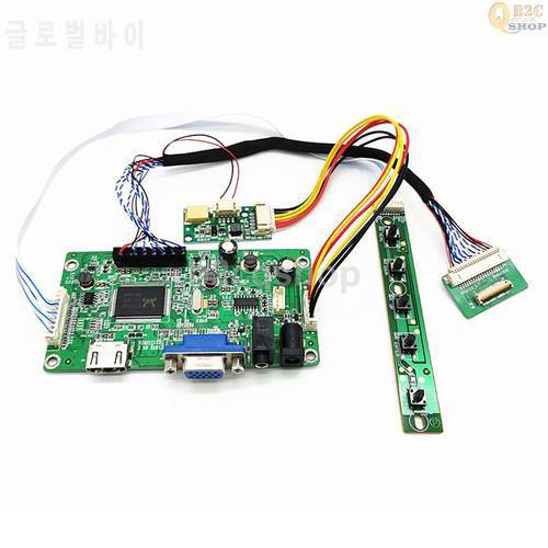 LCD monitor controller board kit EDP converter adapter for ipad 3/4 LP097QX1/LTL097QL01/LTN097QL01/HQ097QX1 HDMI-compatible+VGA