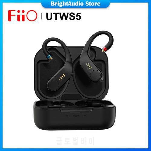 FiiO UTWS5 True Wireless Bluetooth 5.2 Earphone Adapter Receiver DAC AMP Amplifier QCC5141 AK4332 chip MMCX/0.78mm Aptx