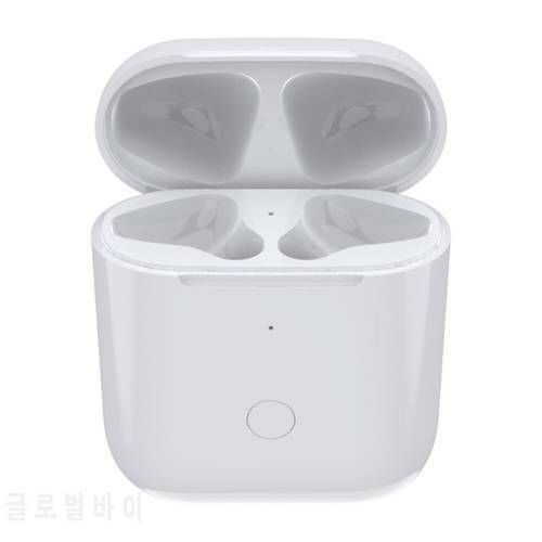 Replacement Wireless Charging Box with LED Indicator Light for Airpods 1/2 Bluetooth-Compatible Earphone 450mAh Charger Case
