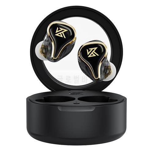 KZ SK10 Pro TWS Earphones Bluetooth 5.2 Wireless Hybrid HiFi Game Earbuds Noise Cancelling Sport Monitor Headset Z3 SKS S2 Z1PRO