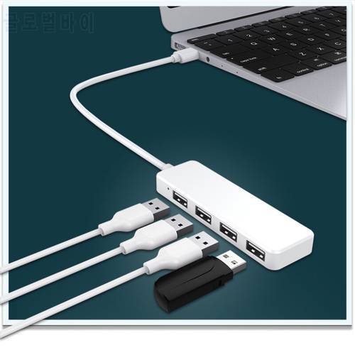 Hot Sale 4 Port USB Multi-function 3A Charger Converter Extension Line Multi-port Hub Multi-port HUB Hub Mini Usb Mini-USB