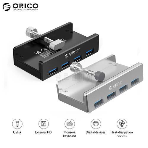ORICO MH4PU/MH4PU-P USB 3.0 HUB with Charging Cable Multi 4 Ports Desk Clip USB Splitter Adapter for PC Computer Accessories
