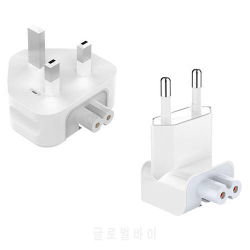 Wall AC Detachable Electrical Euro EU US UK Plug Duck Head for Apple iPad iPhone USB Charger for MacBook Power Adapter