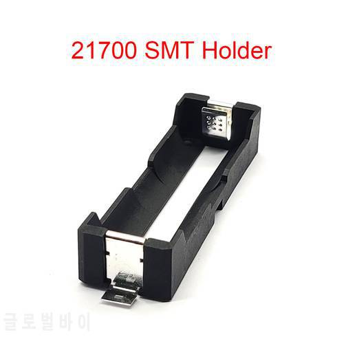 21700 Battery Holder Smd Smt Batteries Case Storage Box With Pins 1 Slot 1*21700 Rechargeable Battery Shell