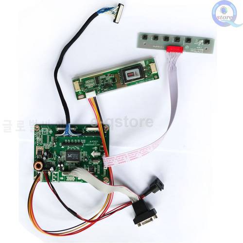 e-qstore:Recycle Reuse LQ121S1DG11 Panel Display-TTL Screen VGA Controller Driver Converter Board B.RTMC7C Monitor Diy Kit