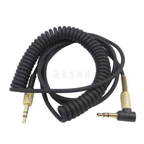 New Spring Audio Cable Cord Line for Marshall Major II 2 Monitor Bluetooth Headphone(Without MIC)