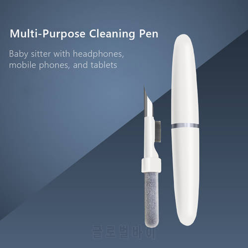 Wireless Earbud Earphone Dual Head Cleaner Pen for Apple AirPods 3/2/1 Pro Universal Cleaning Pen For Wireless Bluetooth Earplug