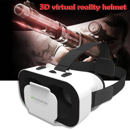 VR SHINECON G05A 3D VR Reality Glasses Headset Head Bandage for 4.7-6.0 inches Android iOS Smart Phones