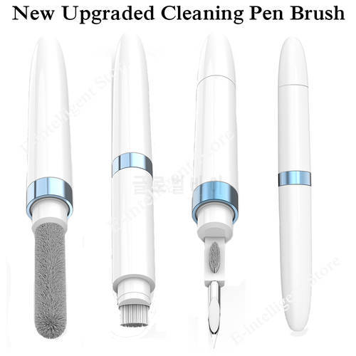 New Upgraded Multifunctional Keyboard Cleaning Brush Wireless Headphones Cleaning Pen Cleaner Tools for Apple Airpods 1/2/3